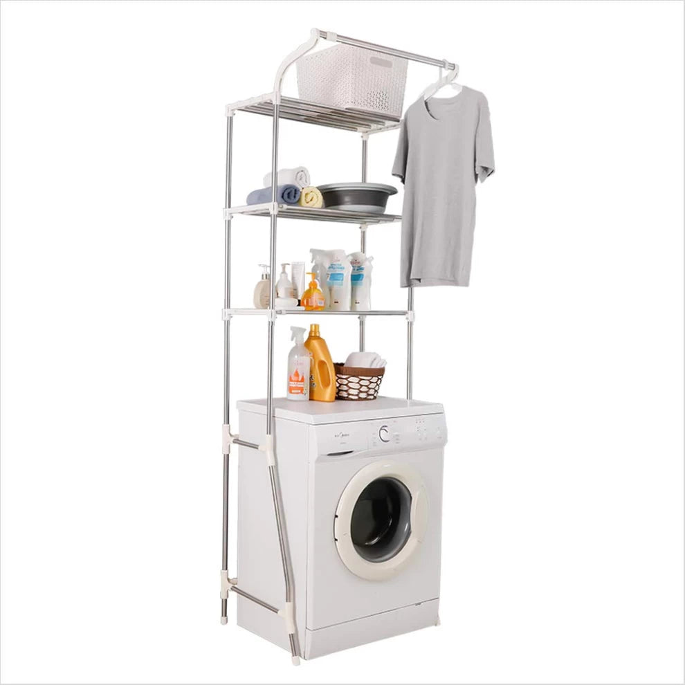 3-Tier Room Shelf Washing Machine Storage Rack-170cm