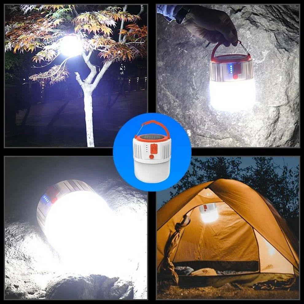 Waterproof Solar Camping Lamp 5 Mode 10W