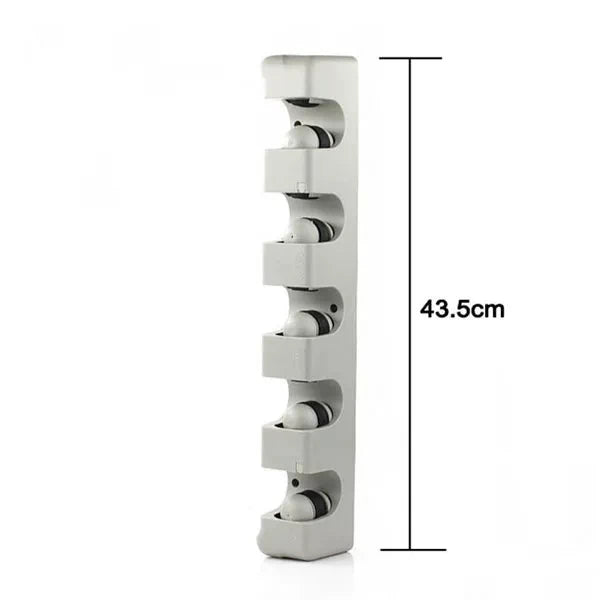 ABS Plastic Wall Mounted Stick Handle Mop And Broom Holder