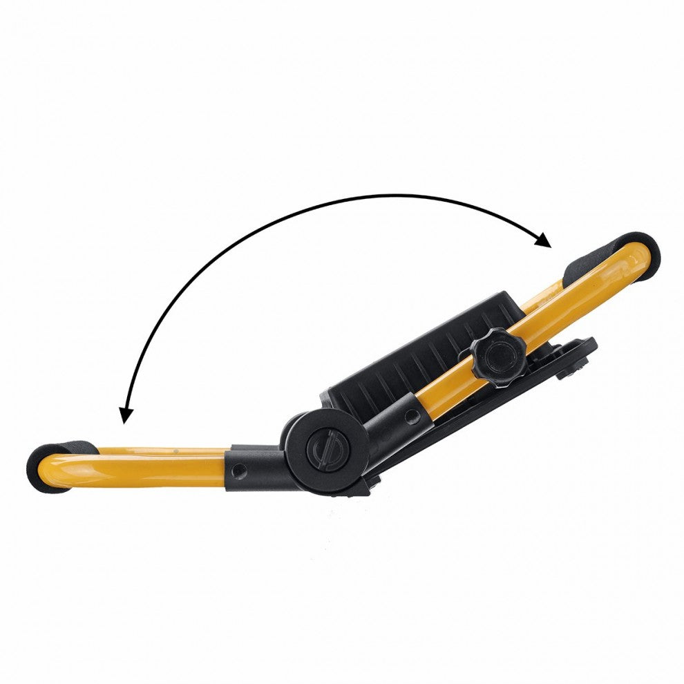 Solar Powered Rechargeable Industrial Portable Flashlight