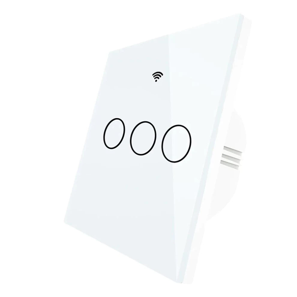 3 Gang wifi Smart Touch switch - No Neutral