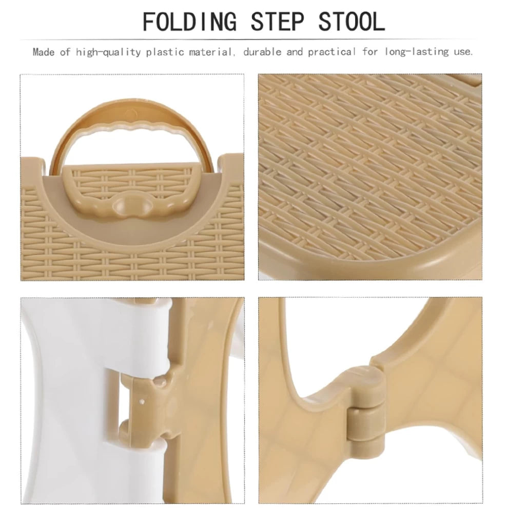 Small Portable folding stool, Easy To Store Anti Slip