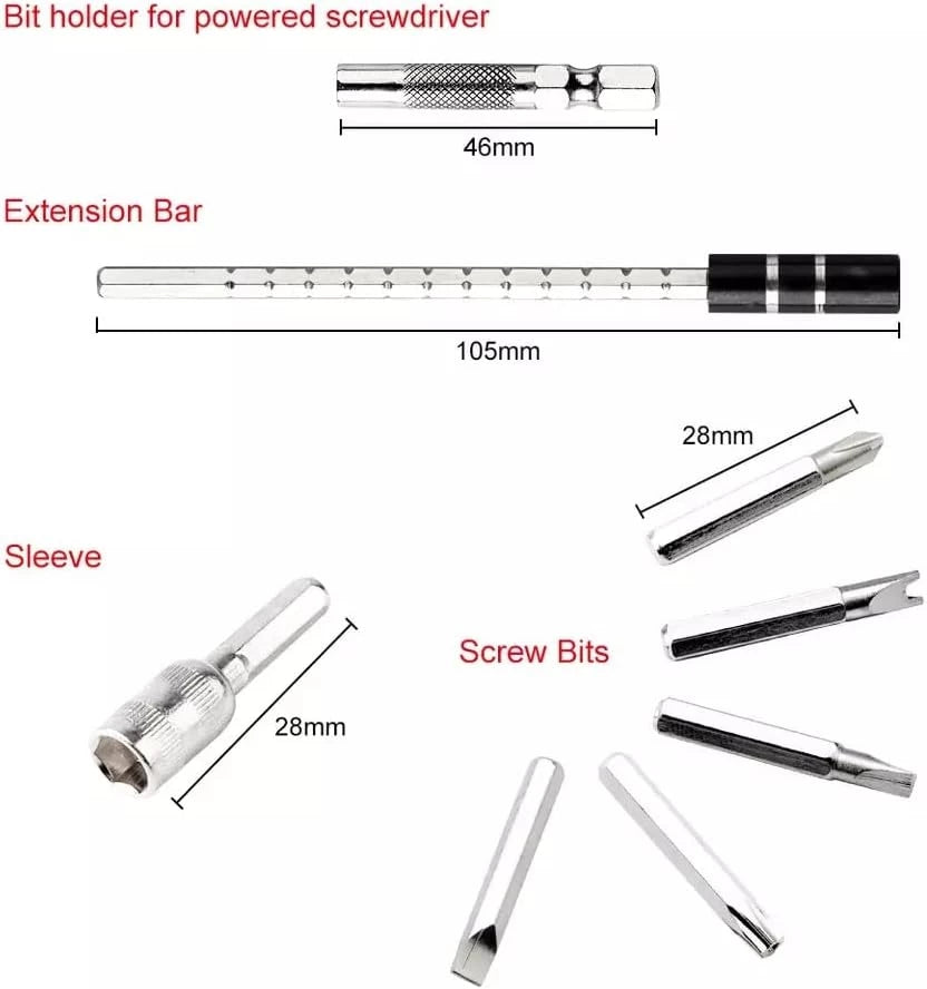 115-in-1 Military-Grade Precision Screwdriver Set – Professional Magnetic Repair Kit
