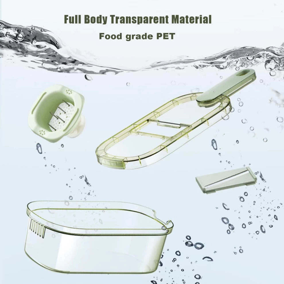 Vegetable Chopper Multifunctional 8 in 1 Manual