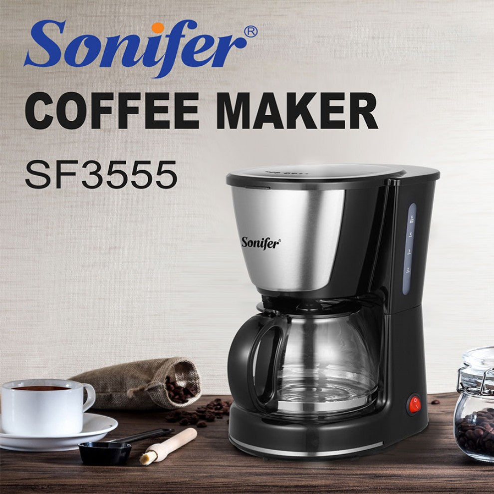 Sonifer Electric Drip Coffee Maker 0.75L 1000W SF-3555
