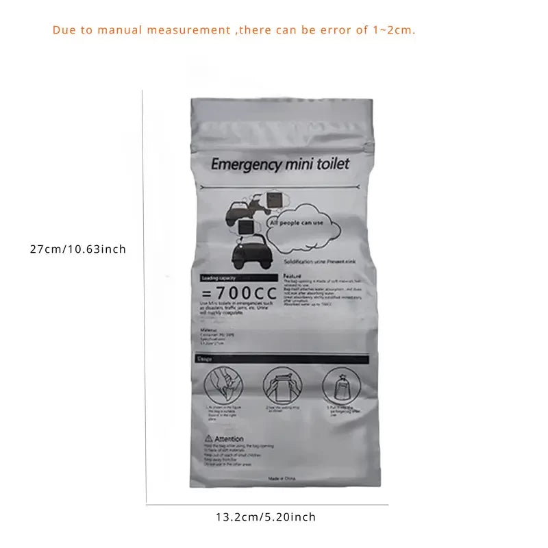 Small Emergency Toiletry Bag 700ML