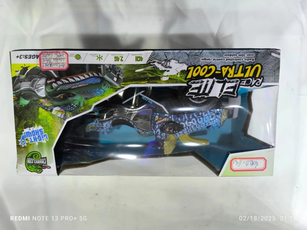 Spray Dinosaur Remote Control Car – Lights, Sounds & Realistic Steam Effect