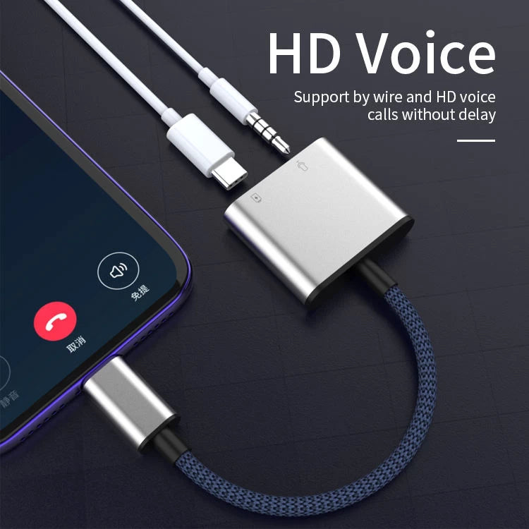 Adapter Type-c to 3.5mm Audio Adapter