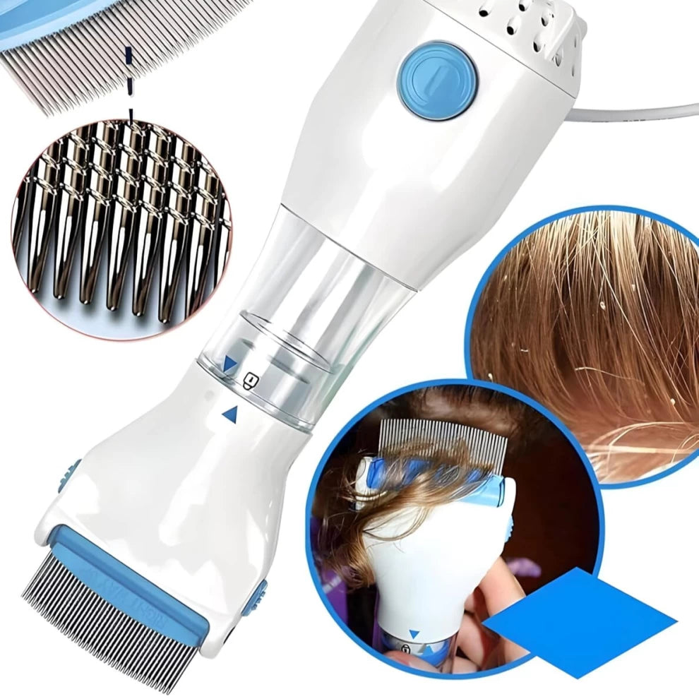 V-Ccmb Automatic Head Lice Dandruff Eliminator Vacuum Comb-2 filter