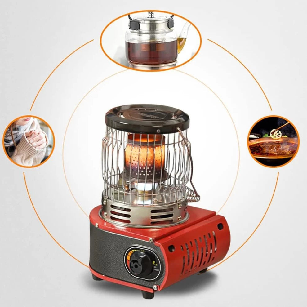 2 in 1 Gas Heater & Cooker