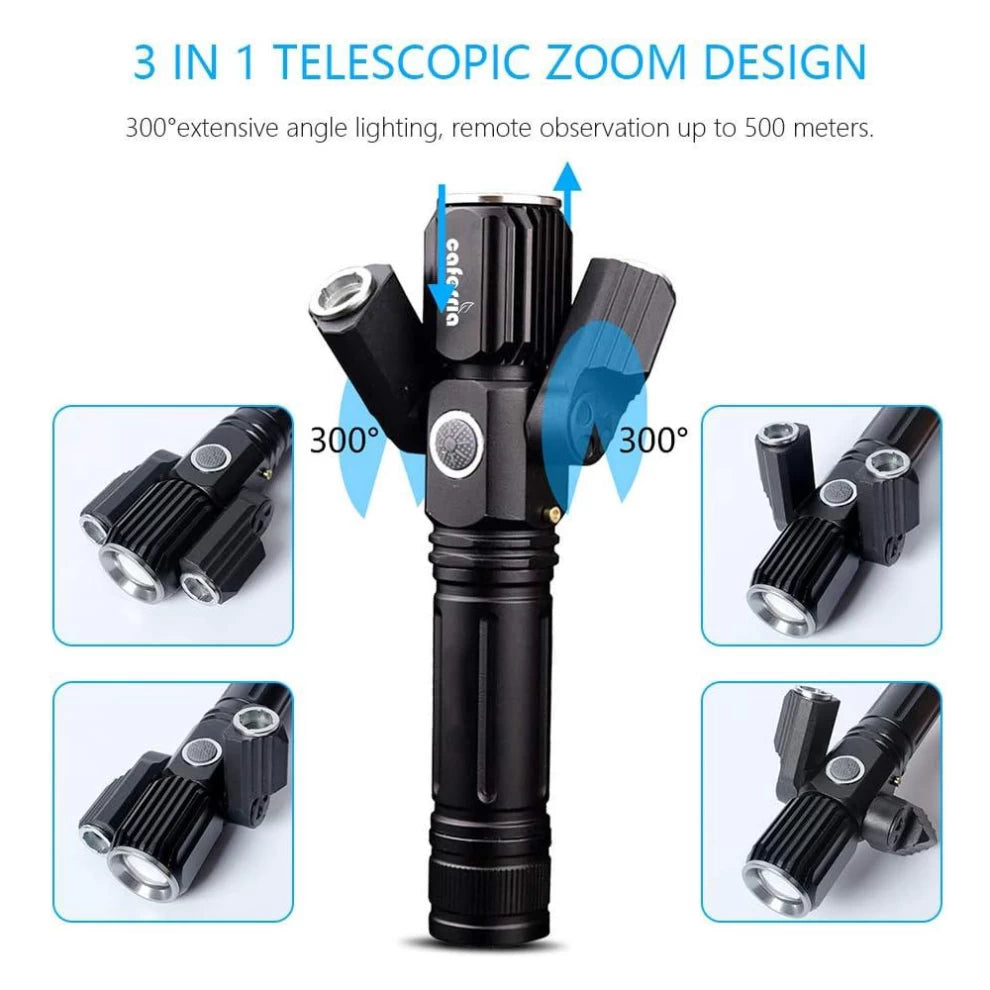 Caferria LED Tactical Flashlight