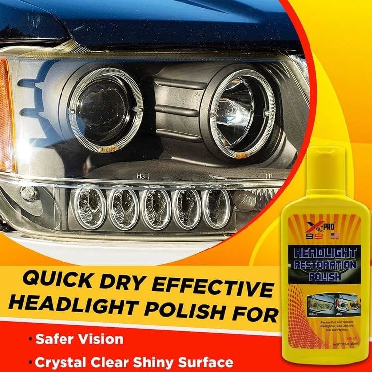 X-Pro Headlight Restoration Polish 350Ml