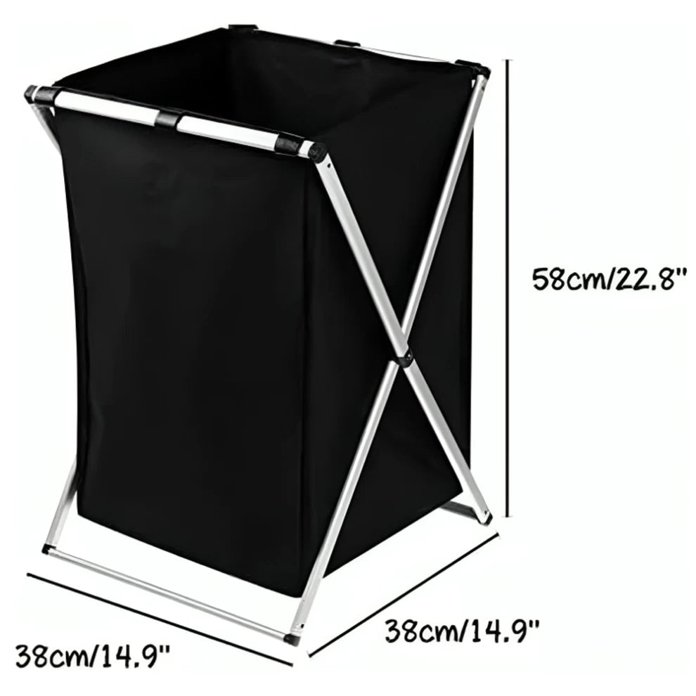 X-Shape Collapsible Laundry Basket
