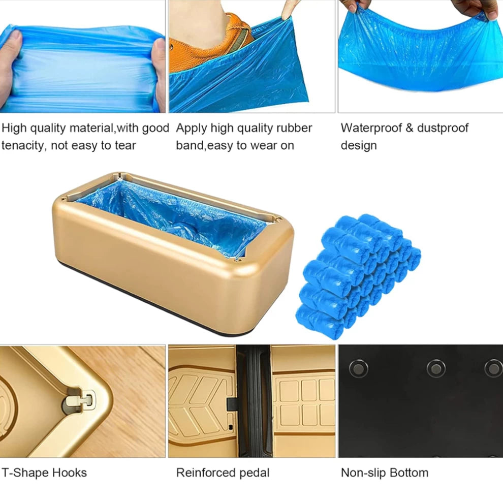 Automatic Shoe Cover Machine with -100 Plastic Bags