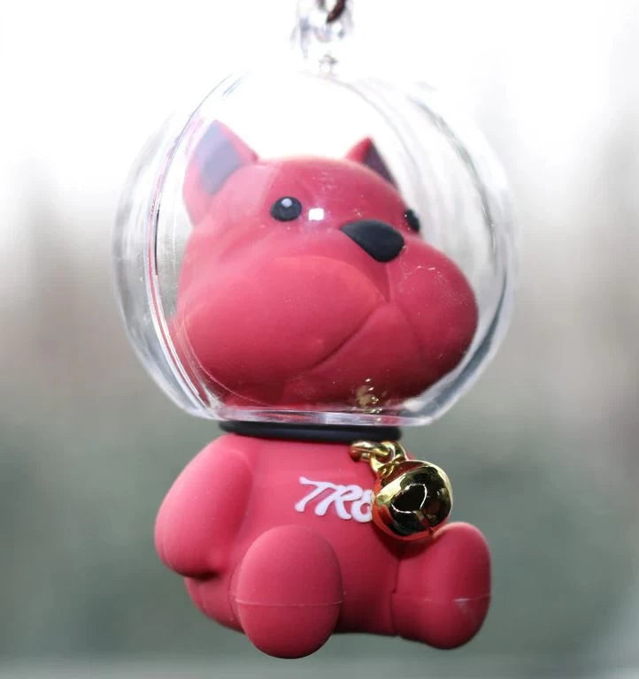 Swinging Space Dog Pendant