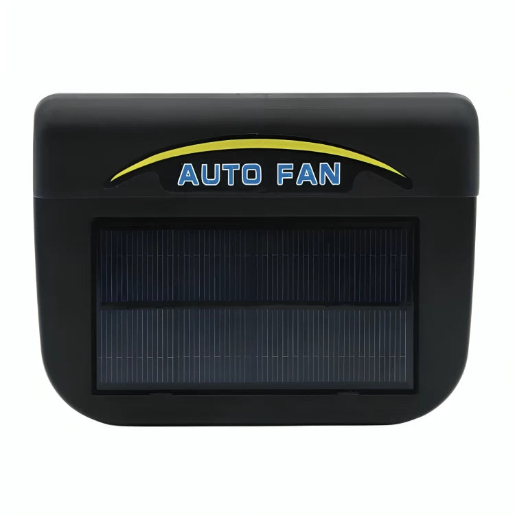 Car Fan Auto Front/Rear Window Solar- Fan Portable Powered Air Purifiers