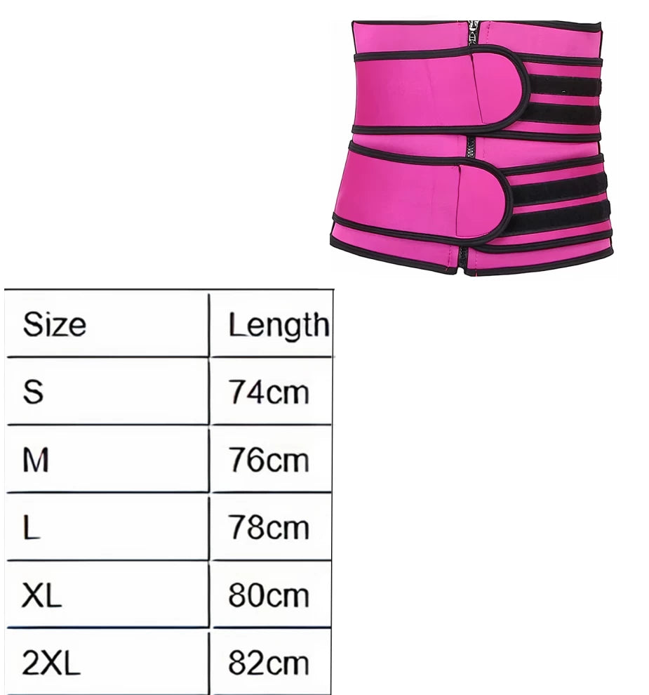 Women Waist Trainer Body Shaper Slimmer-Pink