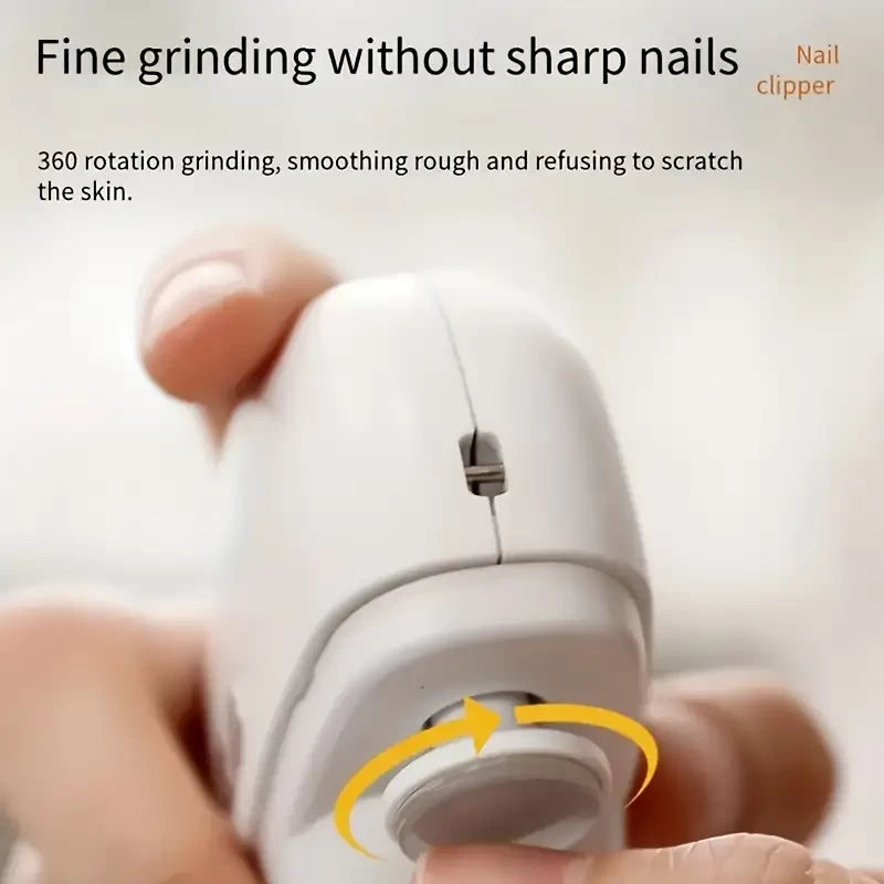 2 In 1 Electric Nail Clipper and Polisher