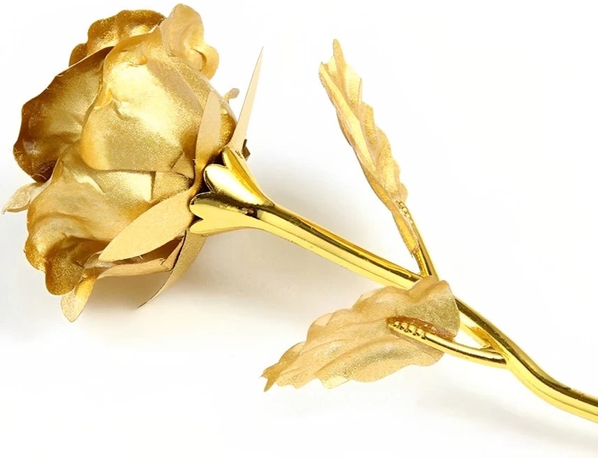12pcs Soap Rose and 24k Gold Foil Rose Gift