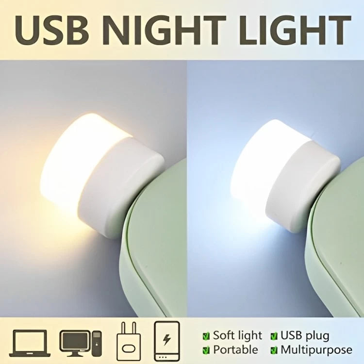 5Psc Mini USB Plug 1W Lamp