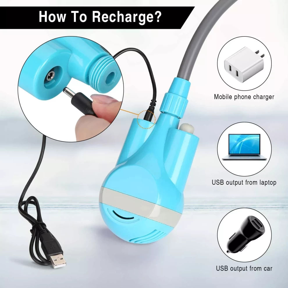 Travel Shataf Bidet Hose Spray with Foldable Bucket Rechargable -15lit