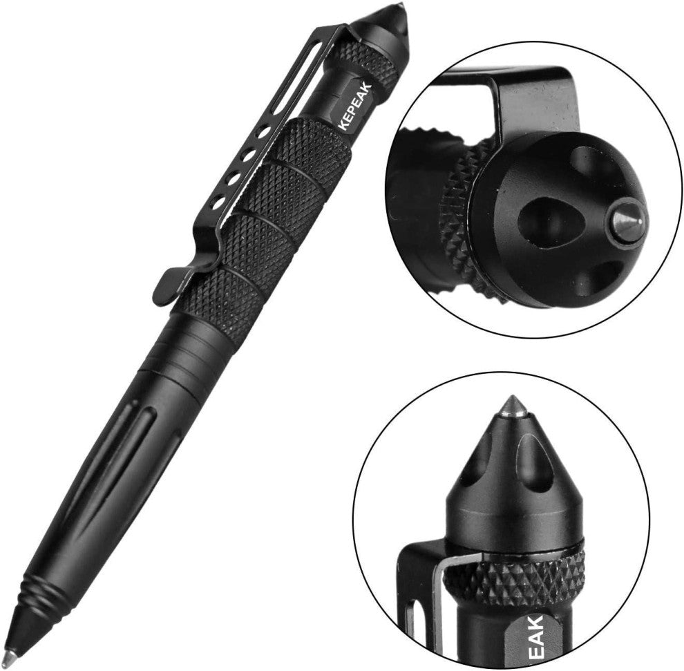 Tactical Pen, Self Defense Pen, Emergency Professional Glass Breaker Pen