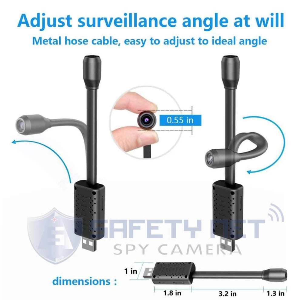 1080p HD WiFi Mini USB Spy JXLCam Hidden Camera