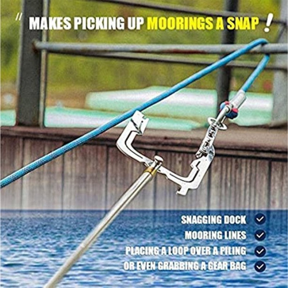 Telescopic Boat Tie Rope Hook Tool