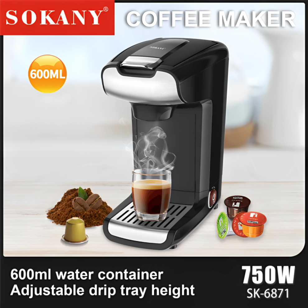 Sokany Capsule Coffee Machine