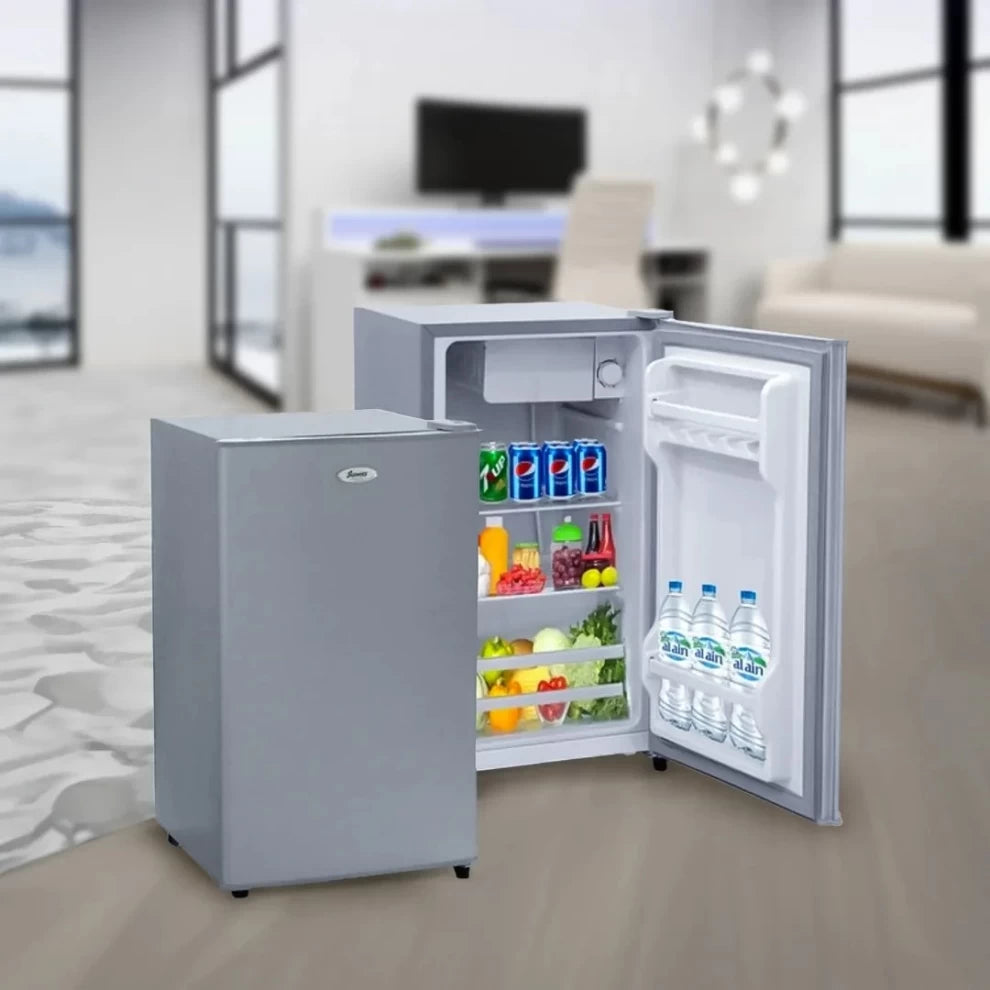 Sumo Single Door Refrigerator 90L – Silver