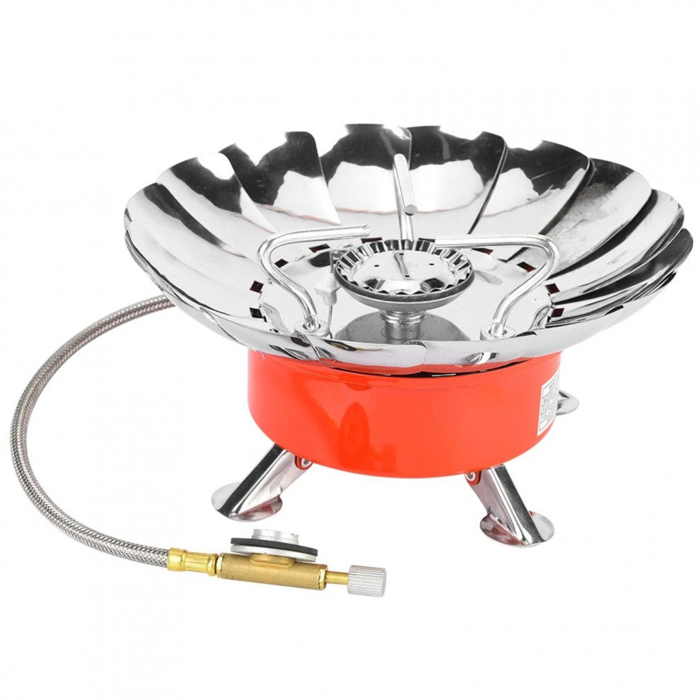 Windproof Portable Butane Gas Camping Stove