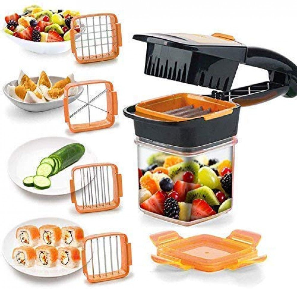 Vegetable 3 In 1 Multifunction Cutter Dicer Chopper Set