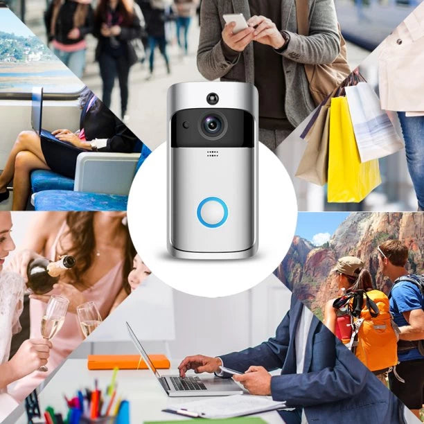 Video Doorbell V5 HD Camera Wifi Camera - Two Way Audio