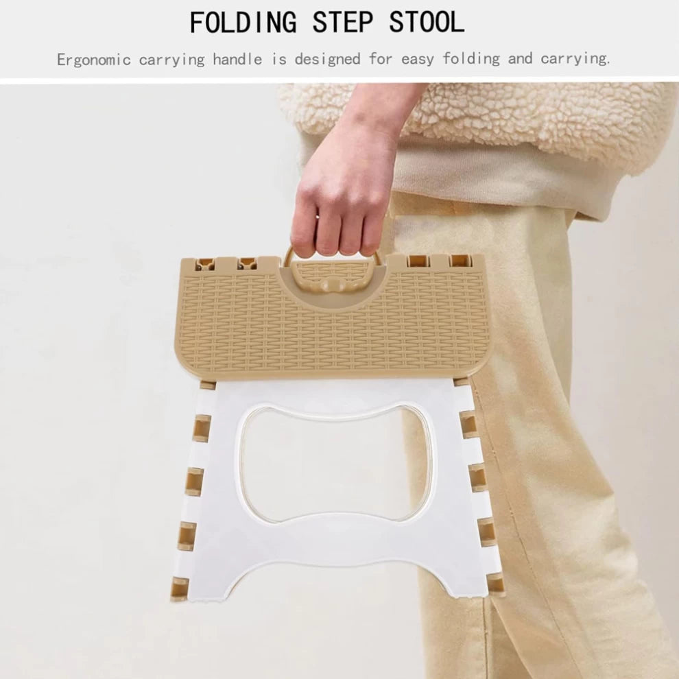 Small Portable folding stool, Easy To Store Anti Slip