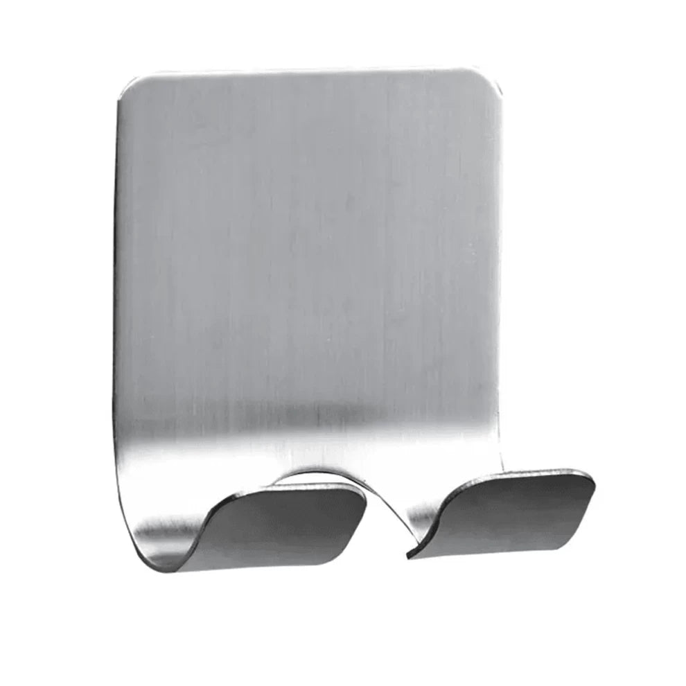 Wall Hooks Stainless Steel Multipurpose for Bathroom & Kitchen ( 2 pcs)