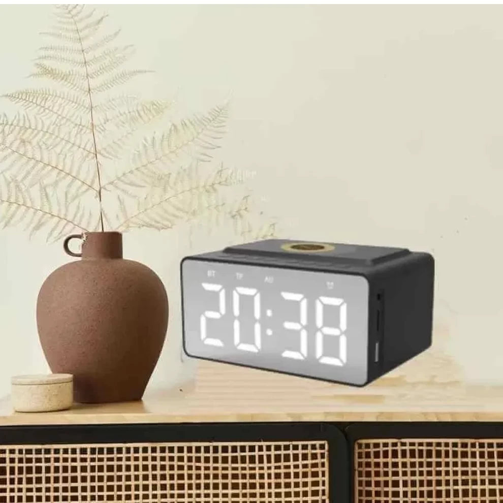 Telawah Quran Speaker with Digital Azan Clock High-Quality Audio Multiple Reciters Prayer Time Reminder