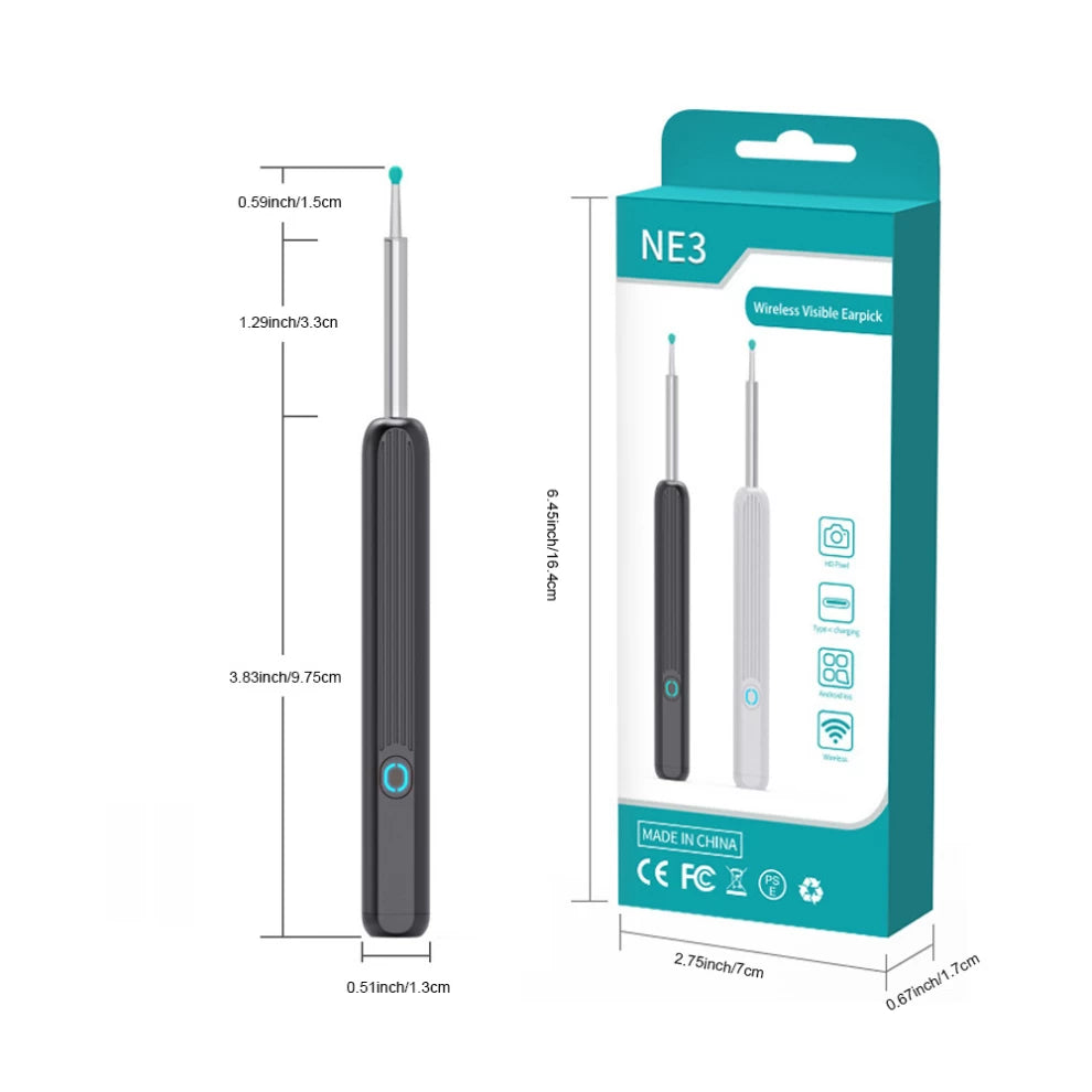 Wireless ear Wax Removal with HD Camera 1080P