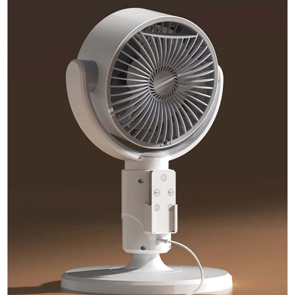 Standing 180° Circulation and Adjustable Height Fan with Remote Control (F1)