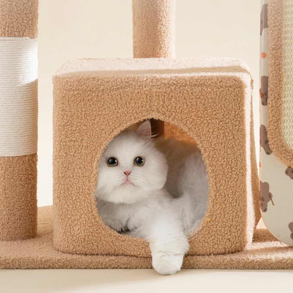 Cat Nest Cat Tree Integrated Cat Climb Frame Scratch Toy