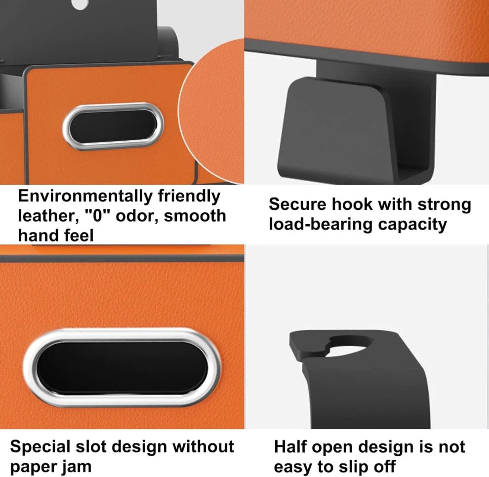 Space-Saving Car Back Seat Storage Box | Foldable Organizer for Car Essentials