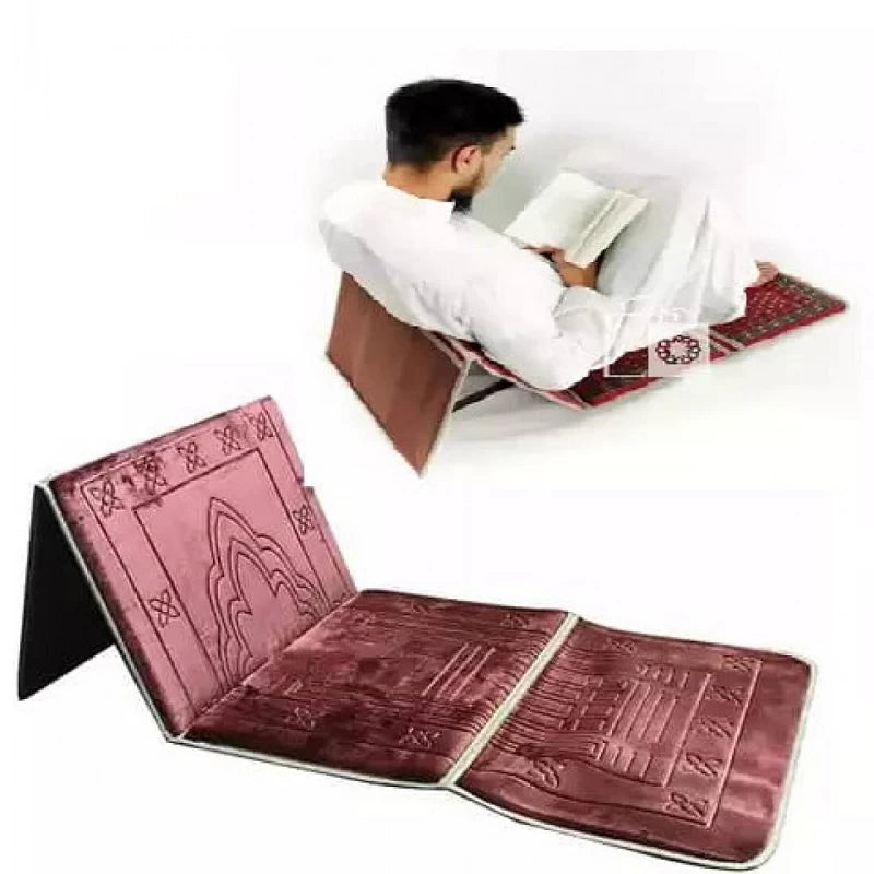 2in1 Foldable Prayer Mat and Stand