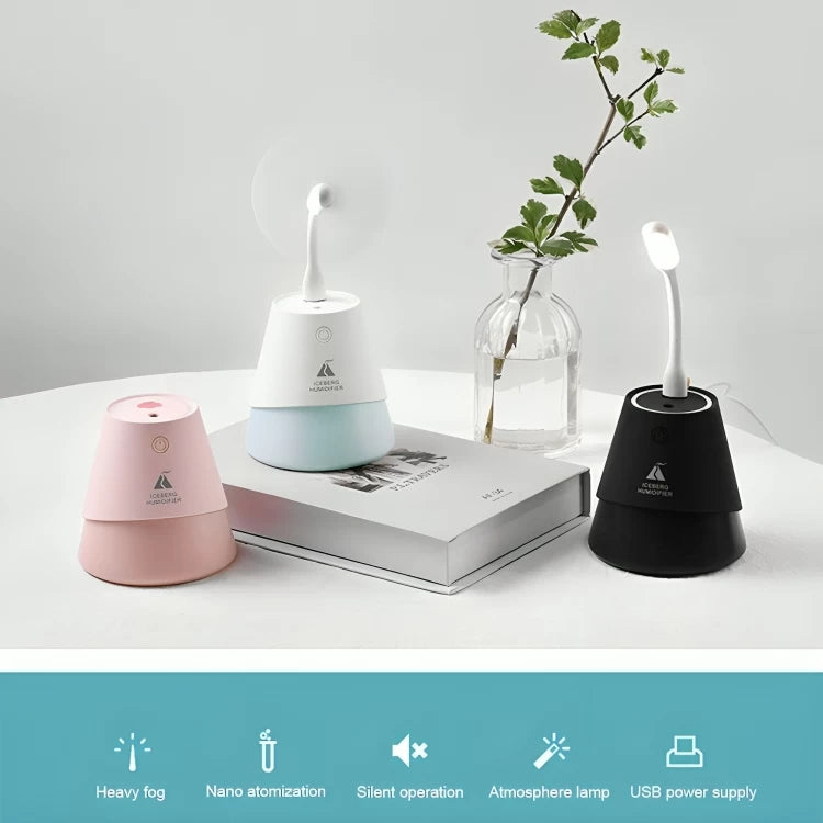 USB Aroma Diffuse Iceberg Air Humidifier-230ML