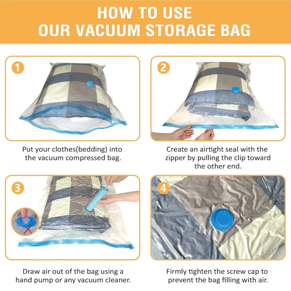 Vacuum Seal Bags with Pump-10 Bags