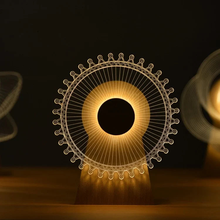 Windmill Rotating LED Light – Decorative & Colorful Motion Light