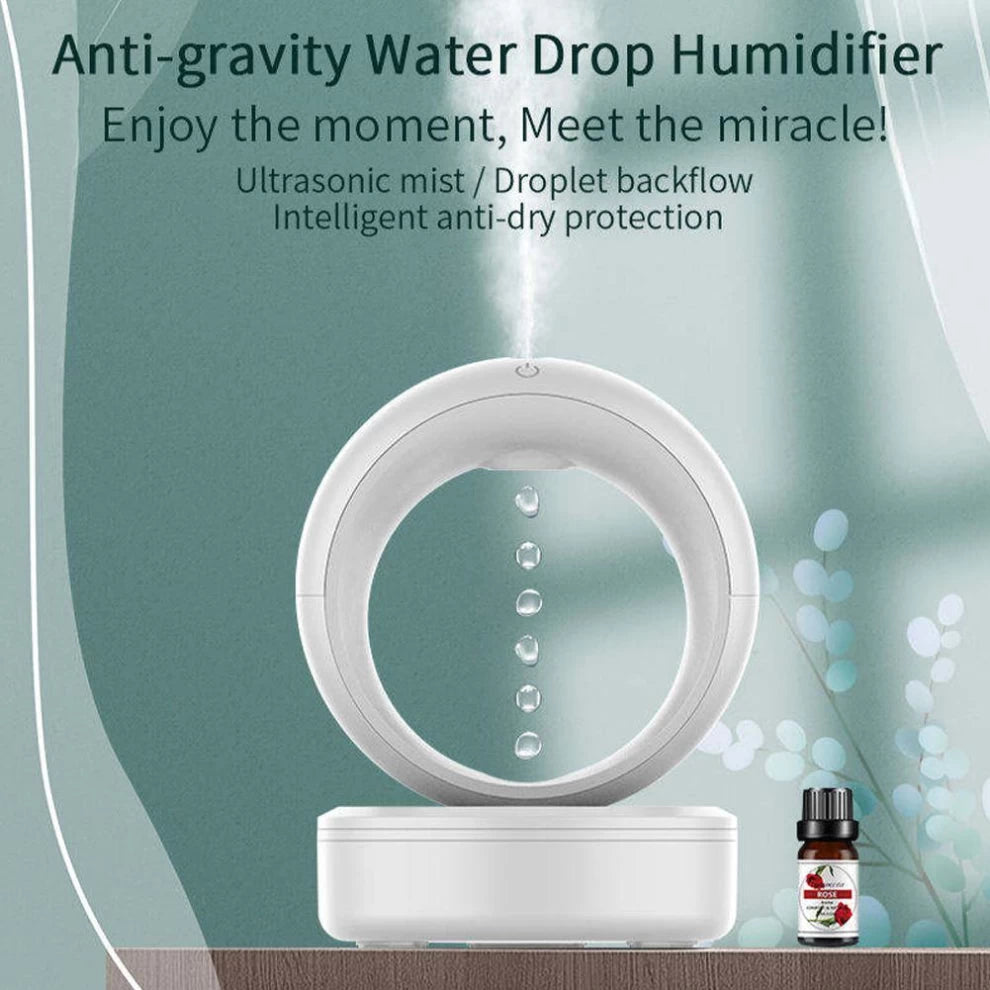 Anti Gravity Water Drop Humidifier Diffuser