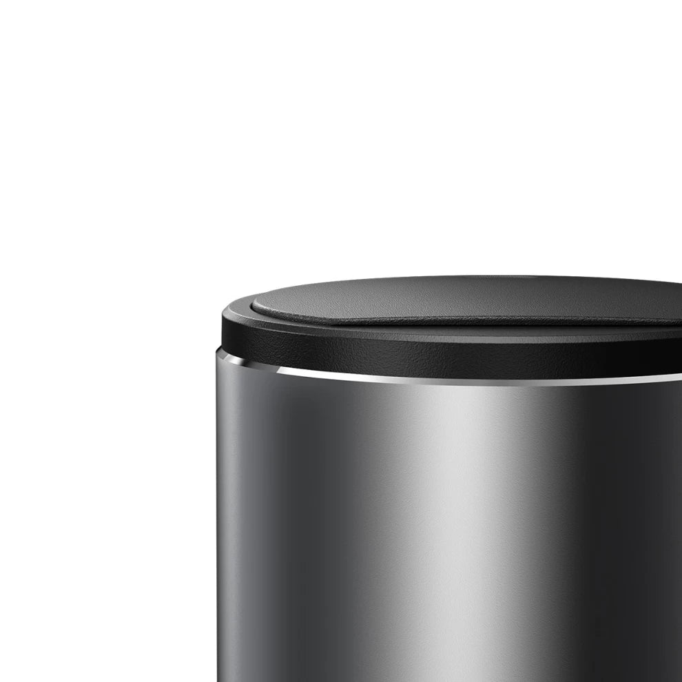 Baseus Car Dust Bin Small Dust-Free Vehicle Mounted Trash Can for Car Office Desktop Study with 90 Garbage Bags, Capacity: 500ml (Black)