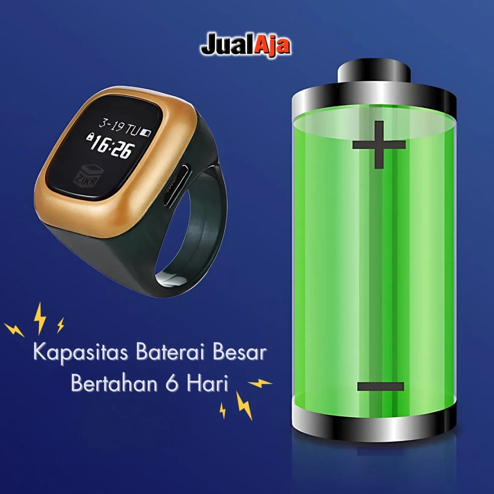 Tasbih Digital Tasbih Smart Ring Bluetooth Ring Vibration Reminder