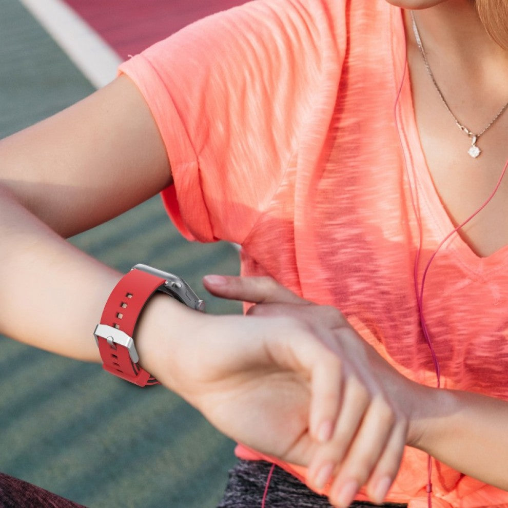 AhaStyle Band With DuoTone Design for Apple Watch 42/44mm-Red