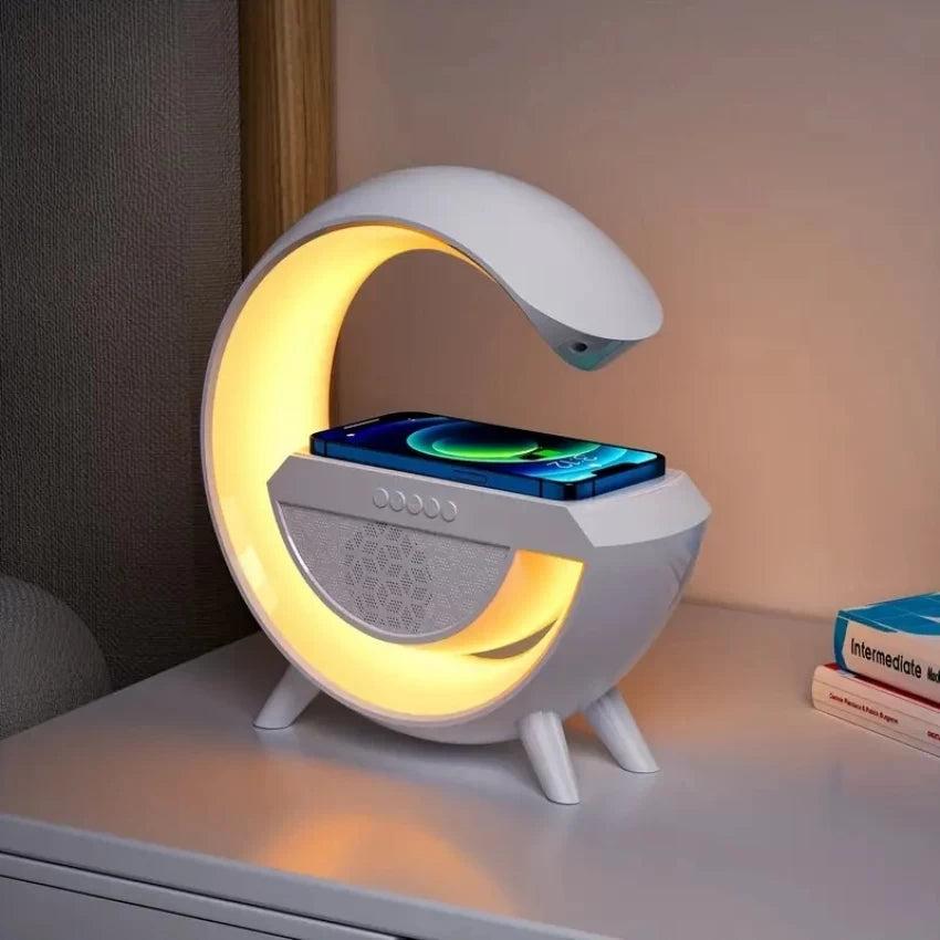 3 in 1 G Shape Wireless Charger with Speaker