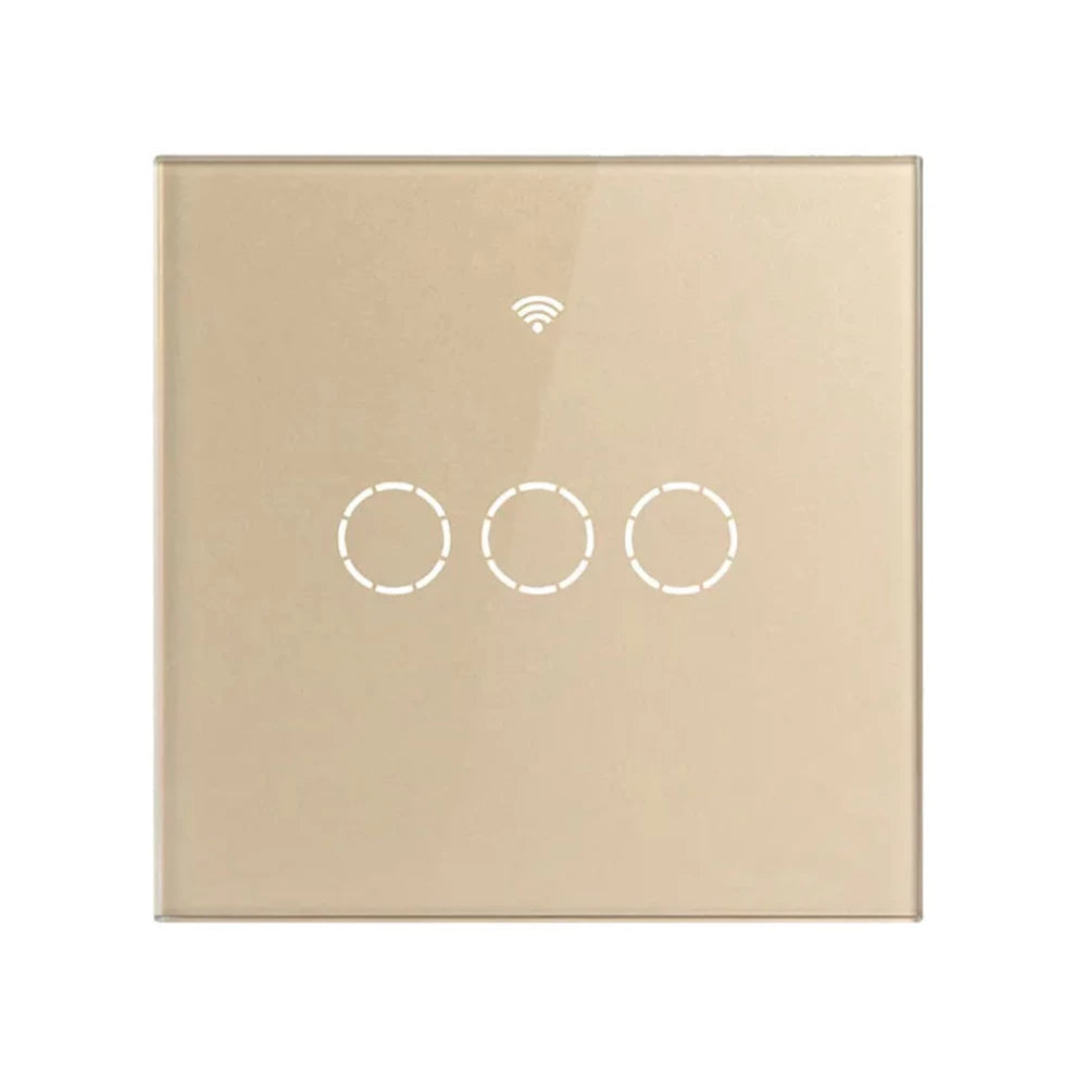 3 Gang wifi Smart Touch switch - No Neutral